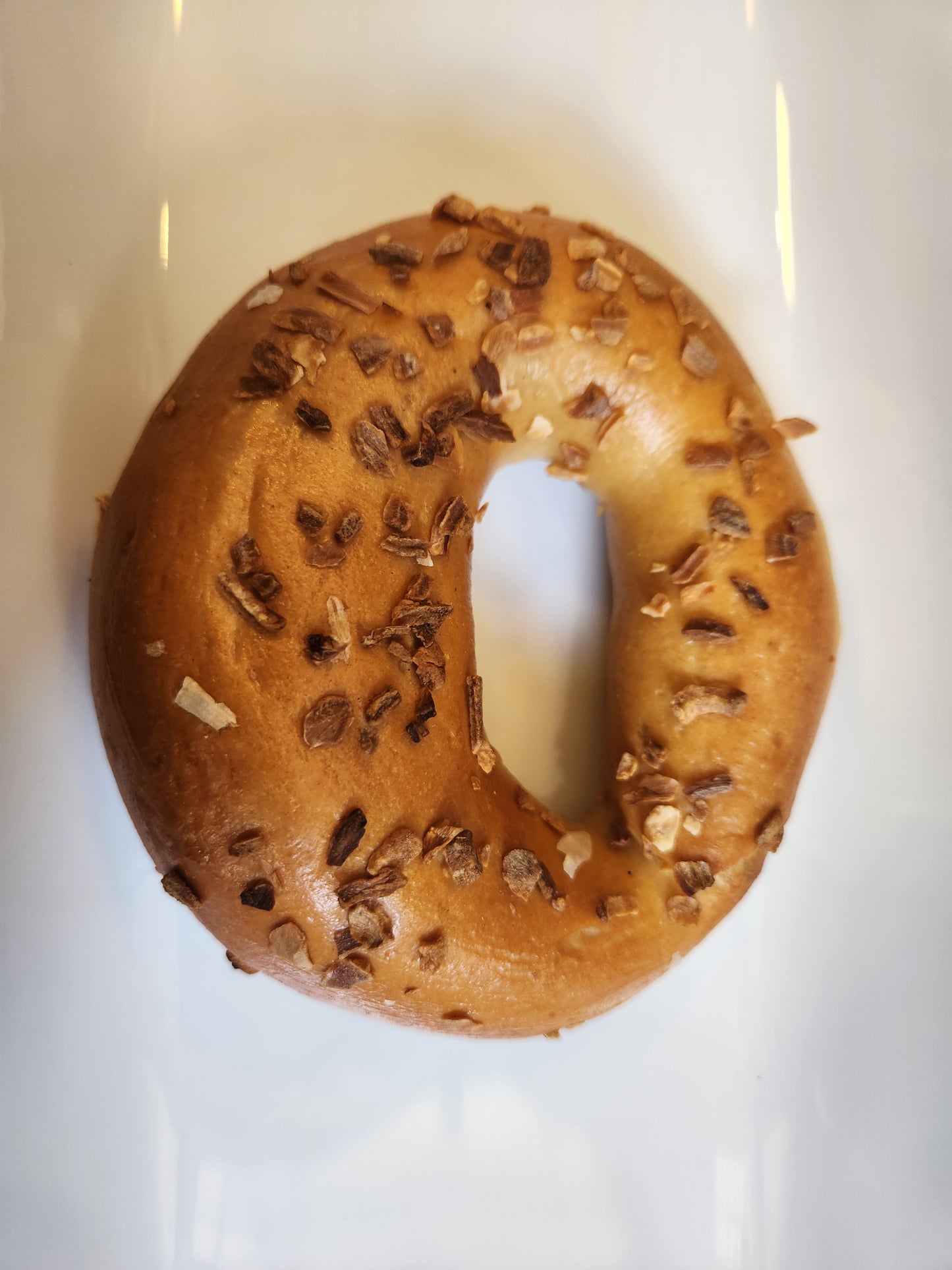 Hand-Rolled NY Bagel with Cream Cheese - Single