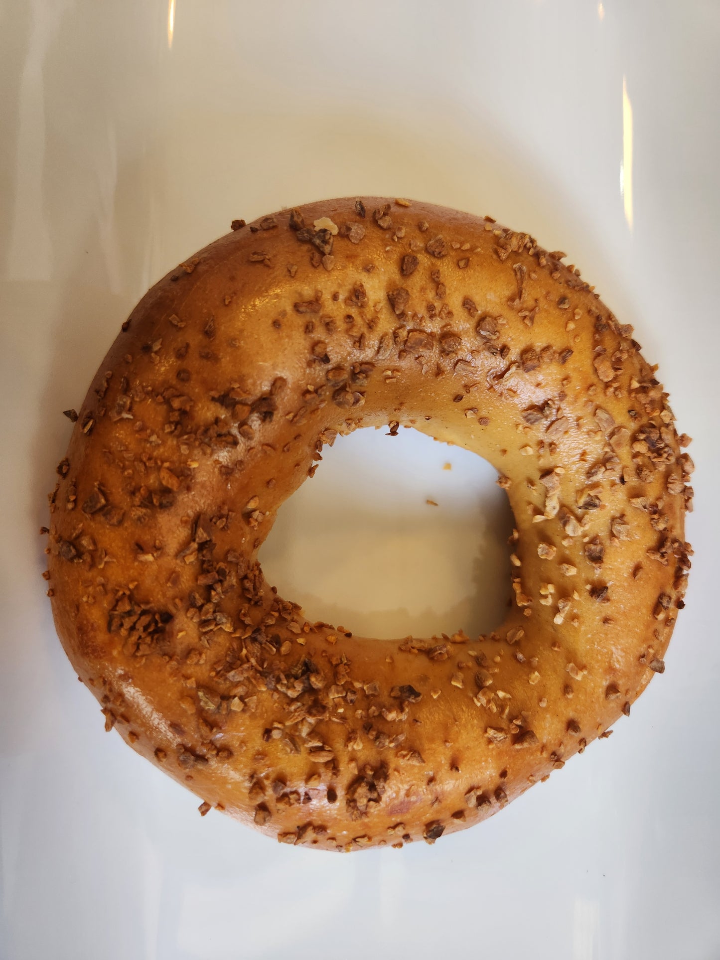 Hand-Rolled NY Bagel with Cream Cheese - Single