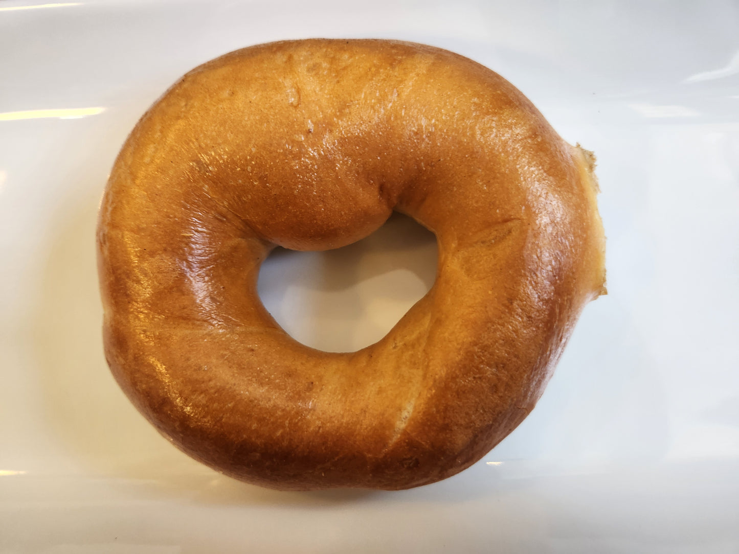 Hand-Rolled NY Bagel with Cream Cheese - Single